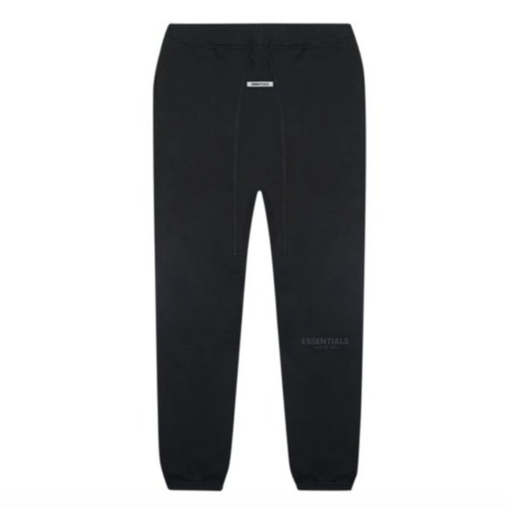 *RARE XXS* FOG ESSENTIALS - BLACK SWEATPANTS NWT